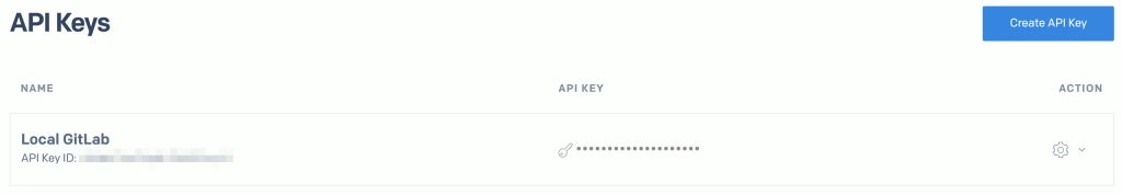 SendGrid > API Keyの作成完了