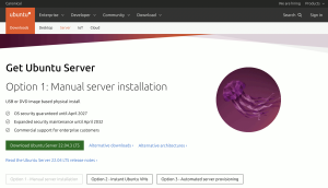 Ubuntu Server > download 1