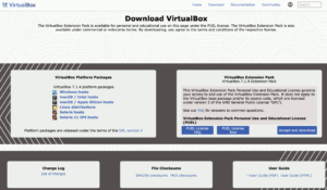 VirtualBox ダウンロード (VirtualBox)