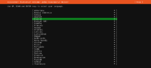 Ubuntu Server インストール 2